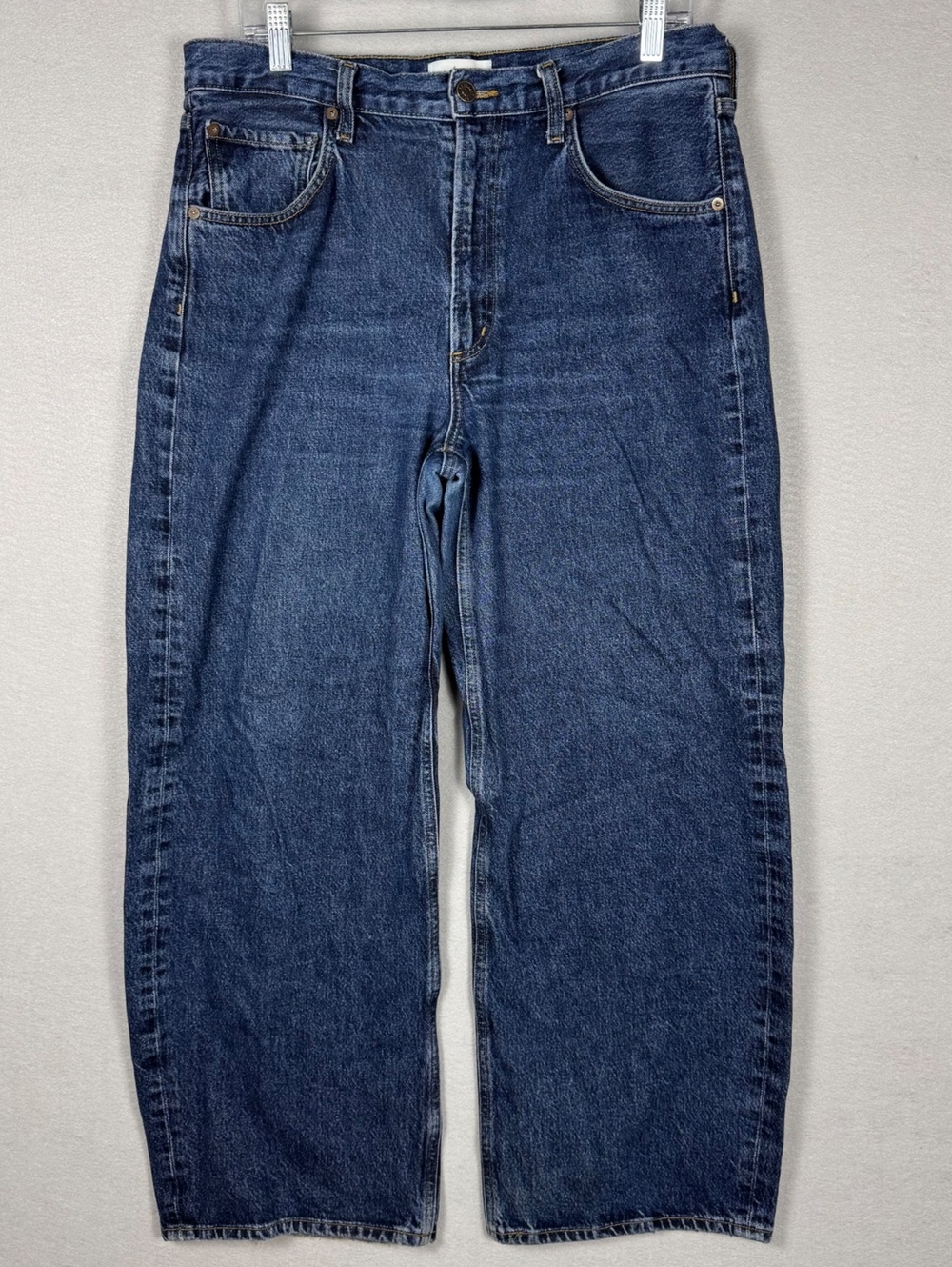 AGOLDE Low Curve Jeans Women's 29 Blue Wide Leg 90s Inspired